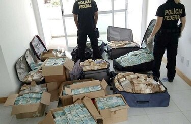 Policía halla más de 16 millones de dólares en supuesto búnker de exministro de Temer