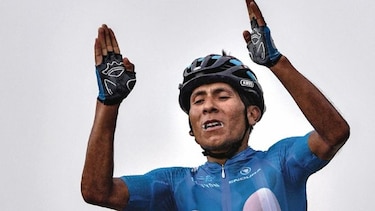 Quintana consigue ganar etapa con fuerza y garra
