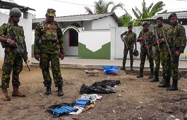 Al menos 16 muertos en una operación contra islamistas en Sri Lanka