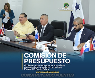 Gobierno, Mujer y Defensoría abren el ciclo de sustentaciones en la Comisión de Presupuesto