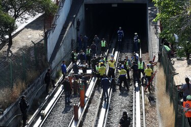 Reportan un muerto y más de 50 lesionados tras un choque en el metro de México