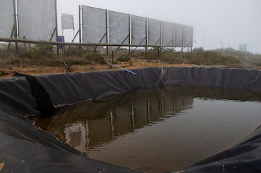Cada gota de agua cuenta en el árido norte de Chile
