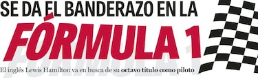 Se da el banderazo en la fórmula 1