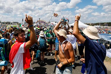 El papa espera encontrar hasta un millón de personas en el Jubileo de los Jóvenes