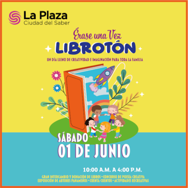 Librotón: un día de lectura y creatividad en La Plaza de Ciudad del Saber