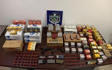 En Santiago aprehenden a un hombre con 11 mil municiones y dos armas de fuego
