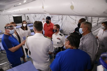 Abre un hospital campaña en la policlínica Santiago Barraza de La Chorrera