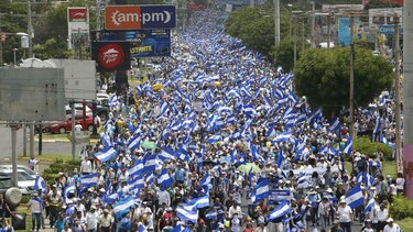 Oposición nicaragüense anuncia paro general de 24 horas el 13 de julio