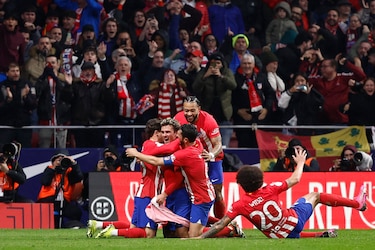 El Atlético se toma revancha y elimina al Real Madrid de la Copa del Rey