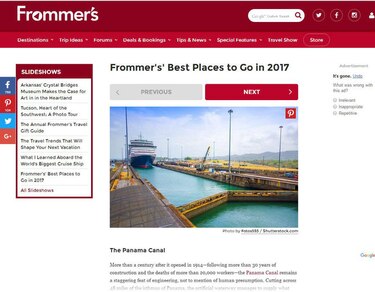 Seleccionan al Canal de Panamá como uno de los mejores sitios turísticos del mundo para visitar en 2017