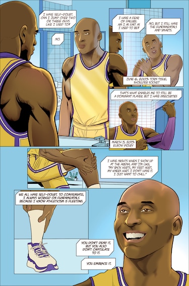 La vida de la leyenda del baloncesto Kobe Bryant quedará plasmada en un cómic
