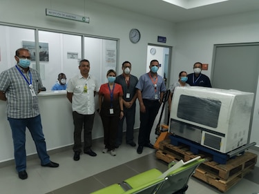 En hospital santeño podrán realizar pruebas para detectar el coronavirus