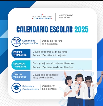 Calendario escolar 2025: cuándo será la próxima semana de vacaciones para los estudiantes