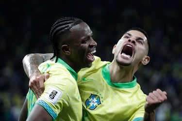 Un chispazo de Vinícius asegura el pase del Brasil de Ancelotti para el Mundial