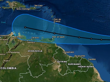 Venezuela en alerta ante el paso de la tormenta tropical Gonzalo