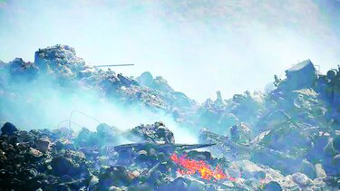 Sin extinguir incendio en vertedero de Penonomé