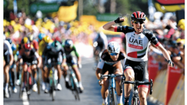 Dan Martin conquista el Muro de Bretaña