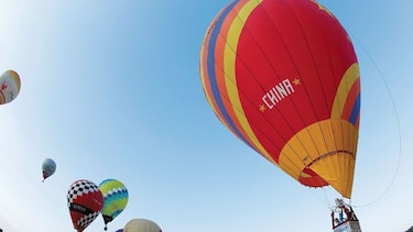 Globos en el horizonte