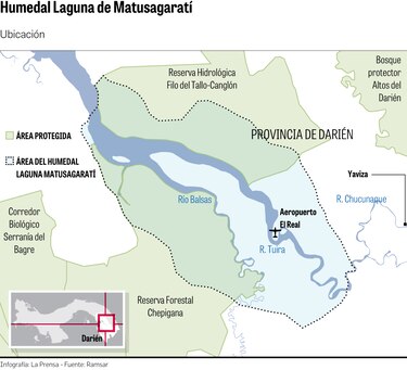 Darién gana un Sitio Ramsar: Matusagaratí