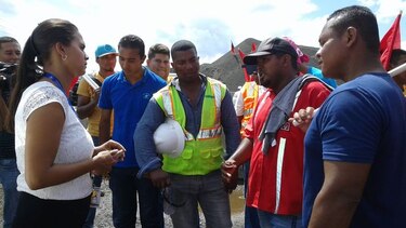 Trabajadores de TCT paralizan obra en Panamá Oeste