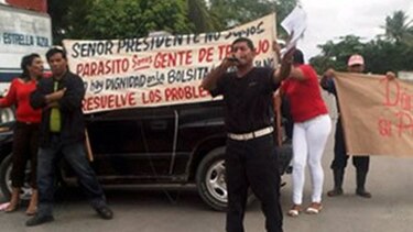 Dos protestas en Chiriquí por la falta de atención del Gobierno