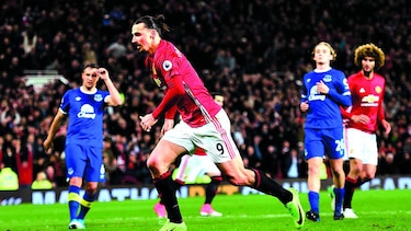 Gol de Ibrahimovic salvó al United