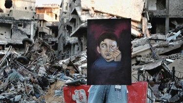 Artistas se expresan en medio de la guerra