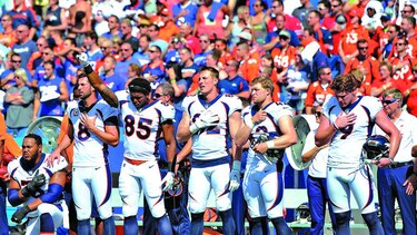 La NFL le protesta al presidente Trump