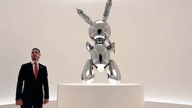 Obra de Jeff Koons se vende por $91.1 millones, un récord para un artista vivo