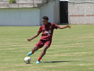 Moisés Richards ya entrenó con la selección Sub-20 de Panamá