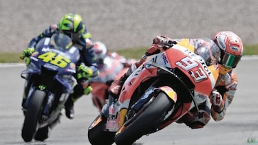 Márquez triunfa en Alemania, su novena victoria