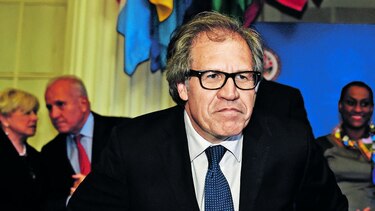 Luis Almagro: ‘lamentable final de la democracia’