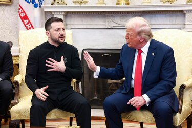 Termina sin acuerdo y entre gritos la reunión entre Trump y Zelenski