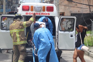 Una mujer resulta con quemaduras tras la explosión de un tanque de gas en Colón