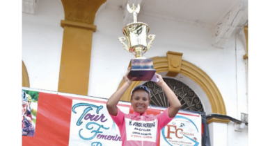 Jennifer Cesar ganó el Tour de ciclismo femenino