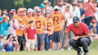 Un Masters imperdible con Tiger Woods