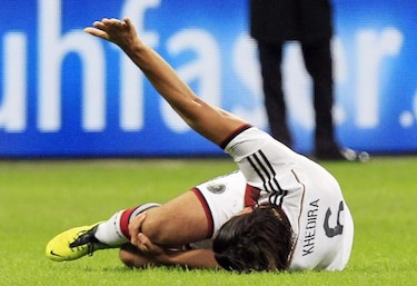 El Real Madrid pierde a Khedira por el resto de la temporada