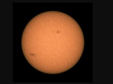 Perseverance observa manchas solares desde Marte
