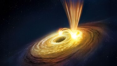 La explosión nunca antes vista de un agujero negro supermasivo del tamaño de 30 millones de soles que los astrónomos lograron observar por primera vez