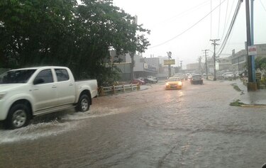 Lluvias causan afectaciones en el área metropolitana de Panamá