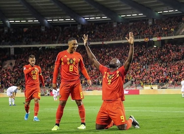 Bélgica golea y clasifica por adelantado a la Eurocopa 2020