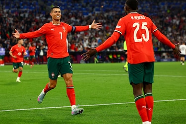Remontada de Cristiano, frustración de Alemania