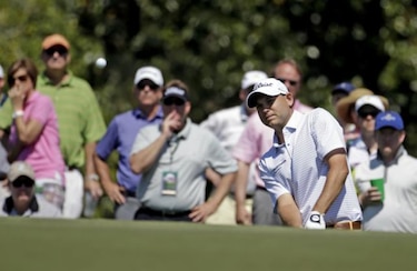 Estadounidense Haas lidera primera jornada en Augusta