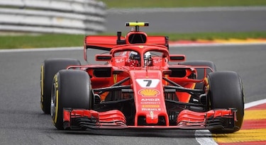 Kimi Raikkonen marca mejor tiempo en segundos libres de Singapur