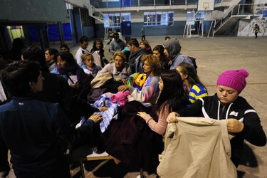 Presidenta chilena Bachelet llega a Valparaíso a evaluar incendio