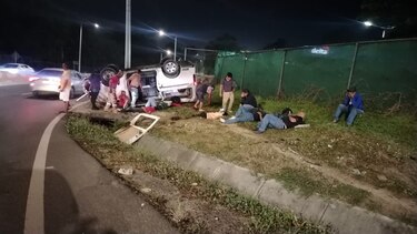Dos accidentes de tránsito dejan un muerto y varios heridos en la ciudad de Panamá