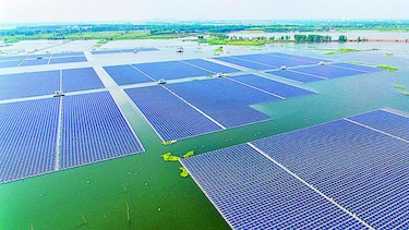 El viento y el sol aportan un 10% a la energía de EU