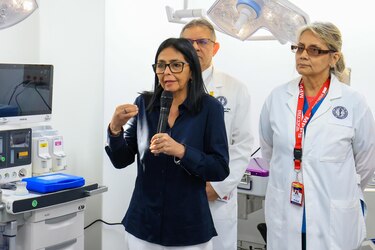 Delcy Rodríguez anuncia desbloqueo de activos venezolanos en Estados Unidos tras diálogo con Trump