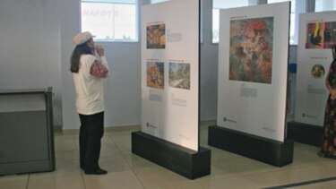La última parada de una muestra de arte panameño