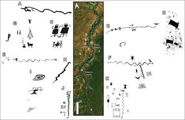 Descubren en el Orinoco grabados rupestres gigantes de hace miles de años
